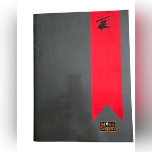 Broadway Miss Saigon 1990's Touring Season Program From Chicago, Great Condition